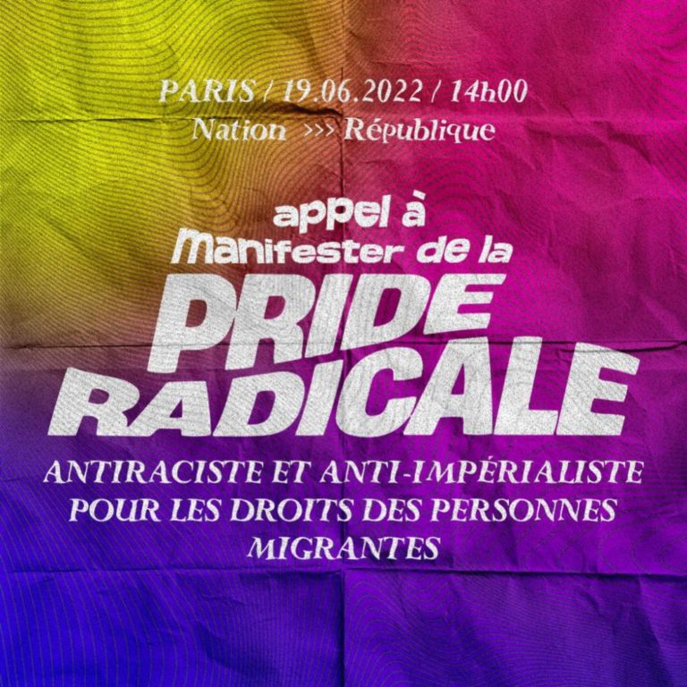 Lire la suite à propos de l’article Nos fiertés sont politiques – Appel à Manifester : Pride Radicale