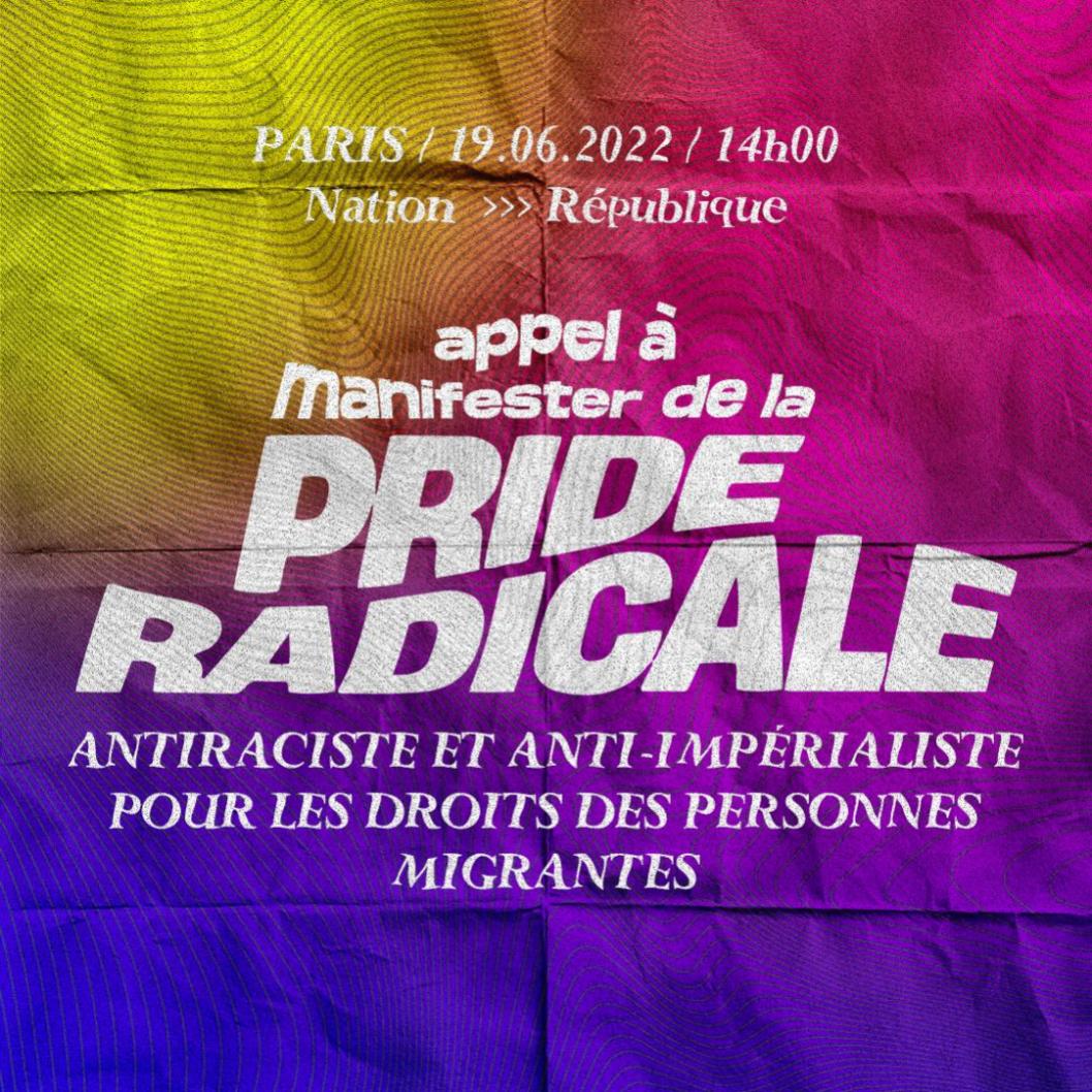 You are currently viewing Nos fiertés sont politiques – Appel à Manifester : Pride Radicale