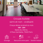 Lire la suite à propos de l’article Groupe adultes autistes non-oralisant